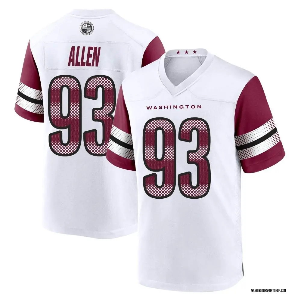 Jonathan Allen Jerseys, Jonathan Allen Shirts, Apparel, Gear